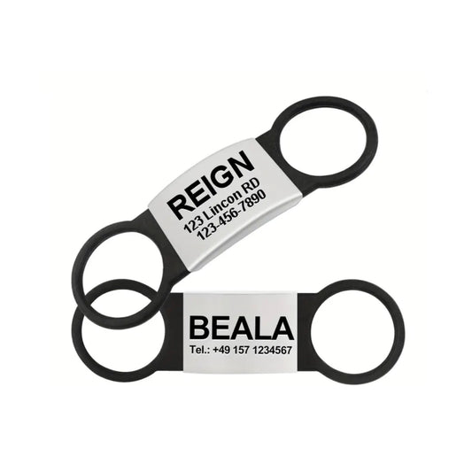 PLACA COLLAR ALUMINIO