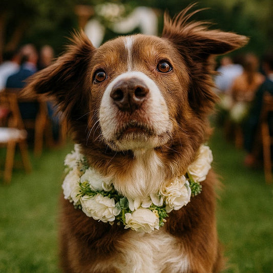 CORONA FLORAL ELEGANTE BODA