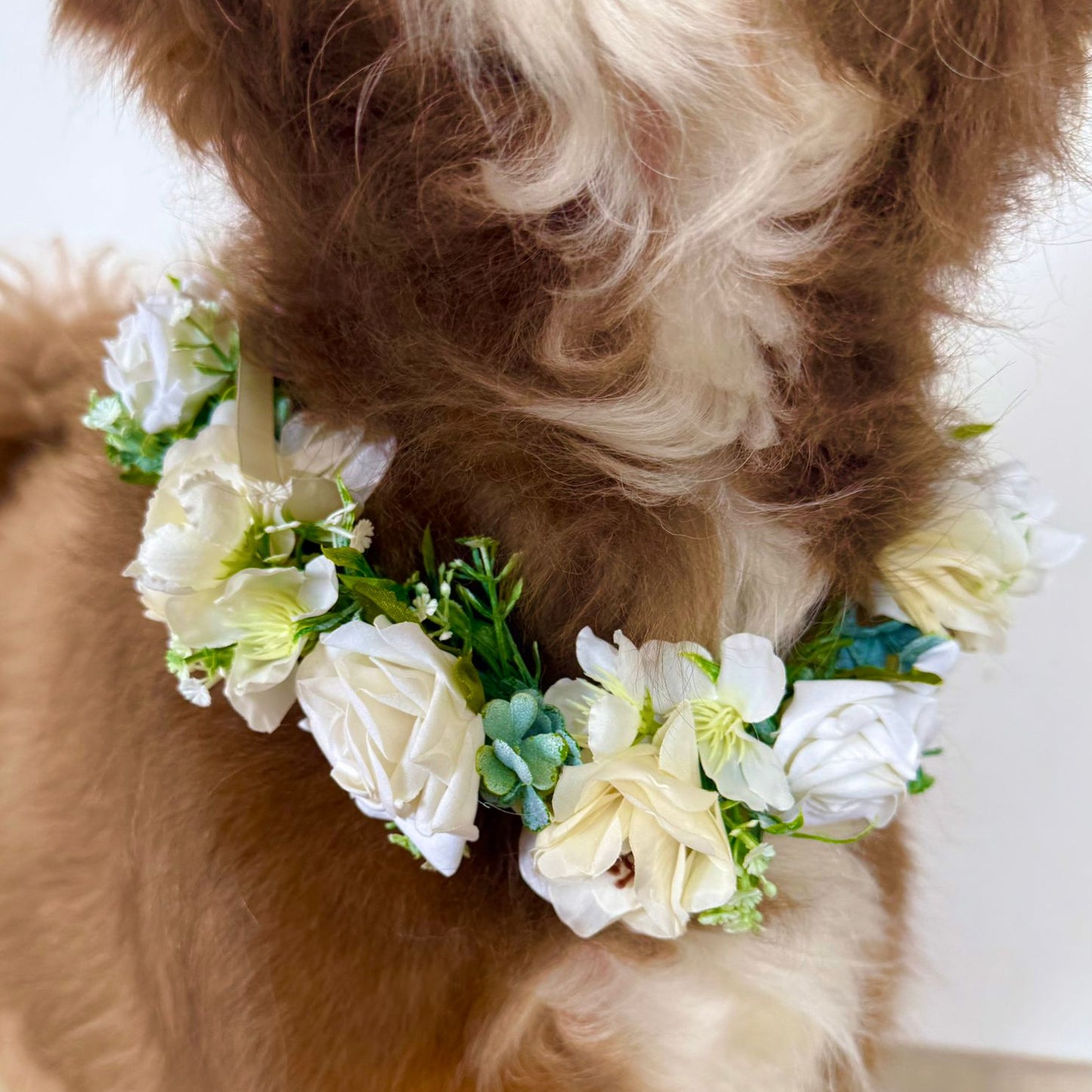 CORONA FLORAL ELEGANTE BODA