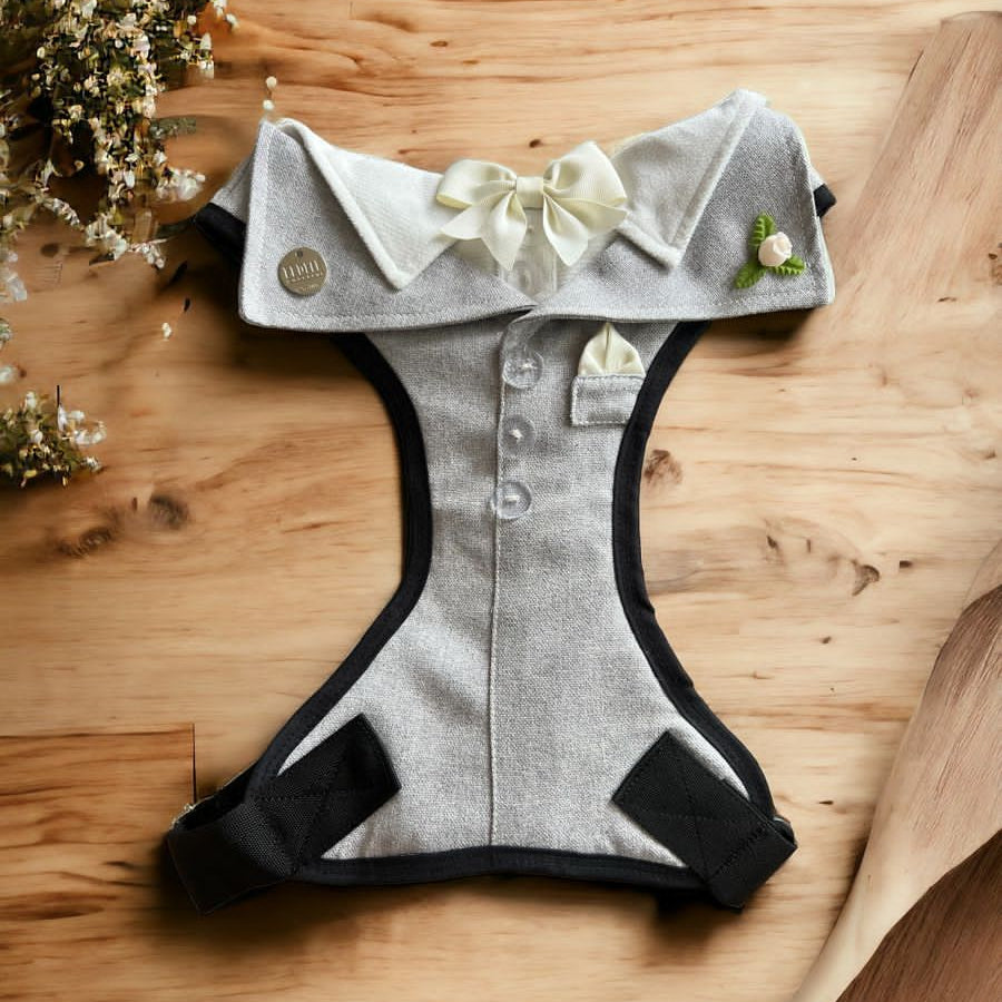 PECHERA ELEGANTE BODA PLATA