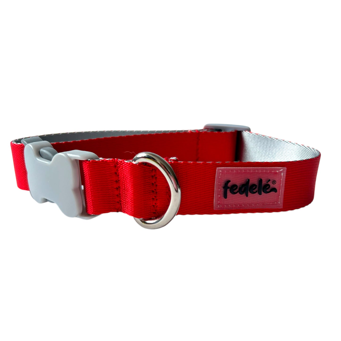COLLAR BASIC ROJO - GRIS