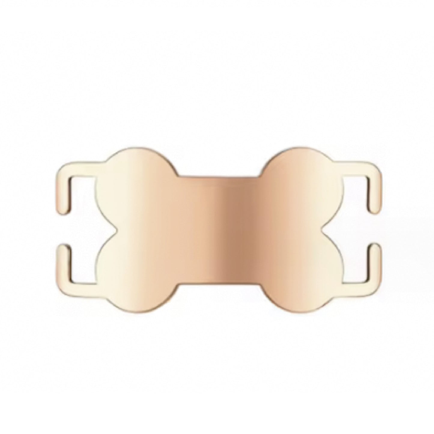 PLACA ACERO HUESO PARA COLLAR