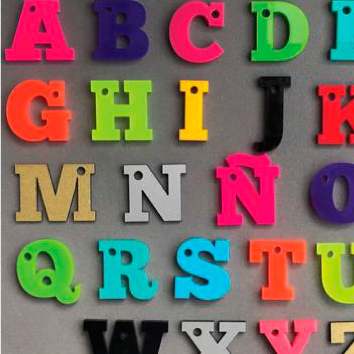 PLACAS ACRILICO LETRAS