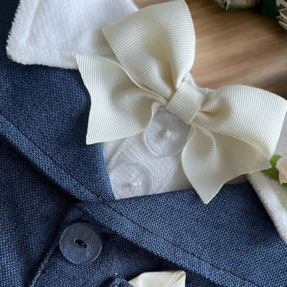 PECHERA ELEGANTE BODA INDIGO