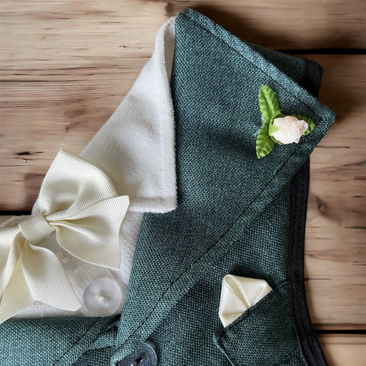 PECHERA ELEGANTE BODA SELVA