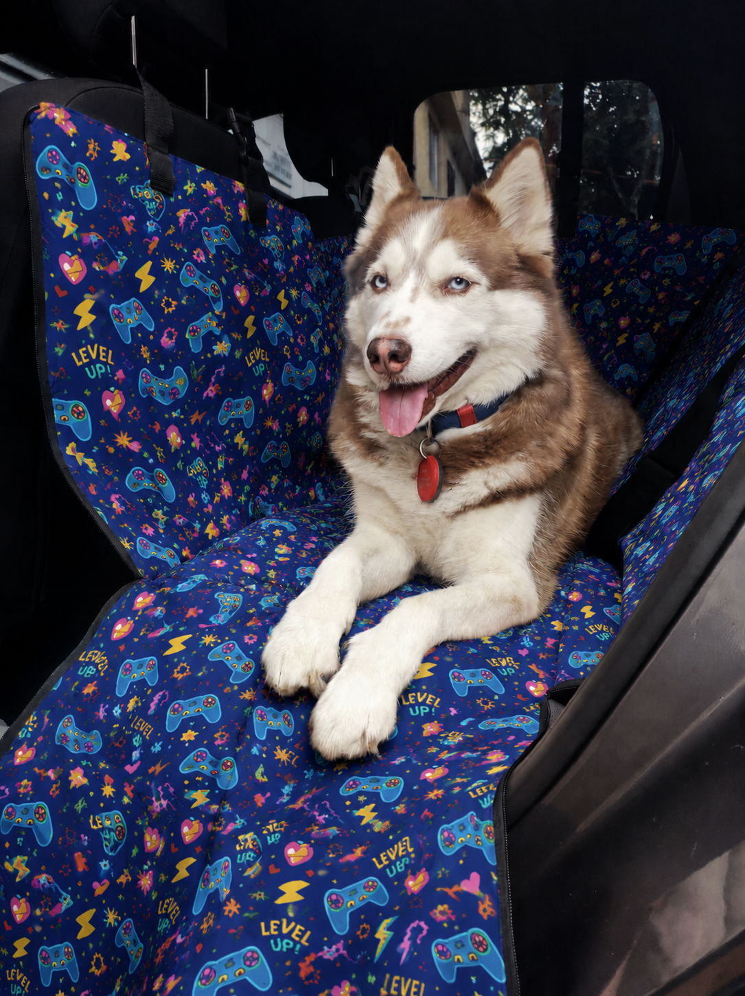 PROTECTOR DE SILLA GRANDE - Cuida tu tapicería y viaja tranquilo con tu peludo