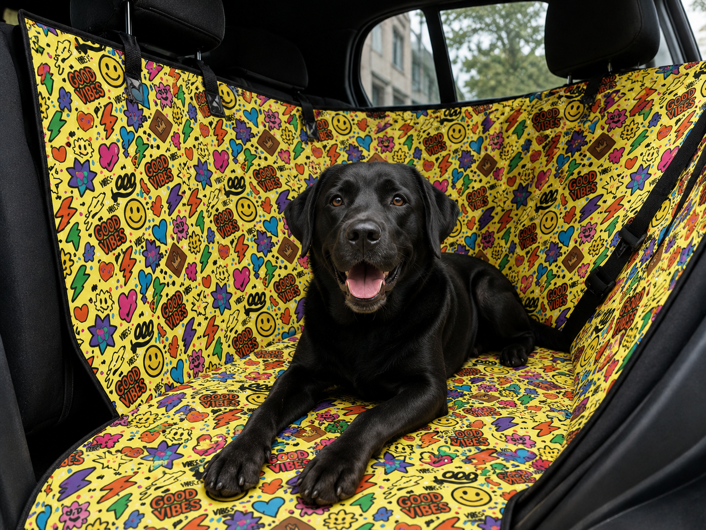 PROTECTOR DE SILLA GRANDE - Cuida tu tapicería y viaja tranquilo con tu peludo