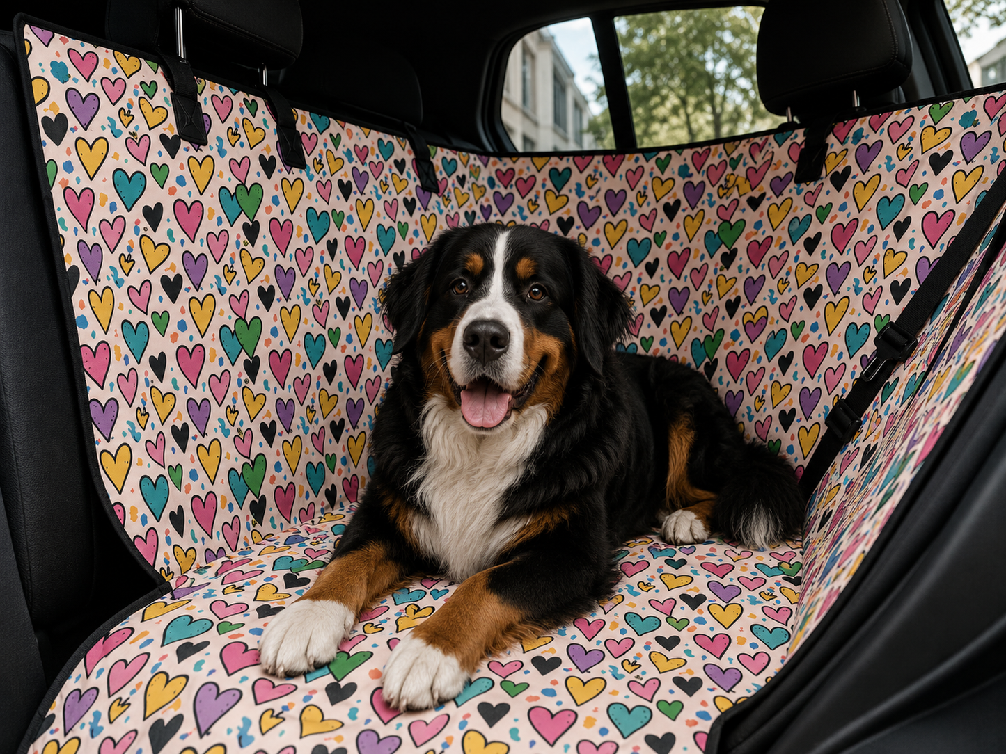 PROTECTOR DE SILLA GRANDE - Cuida tu tapicería y viaja tranquilo con tu peludo