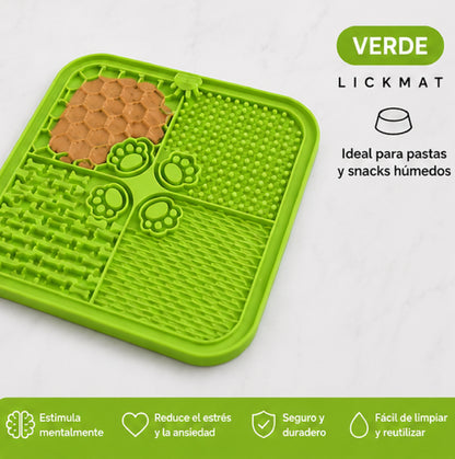 LICKMAT - TAPETE DE SILICONA INTERACTIVO