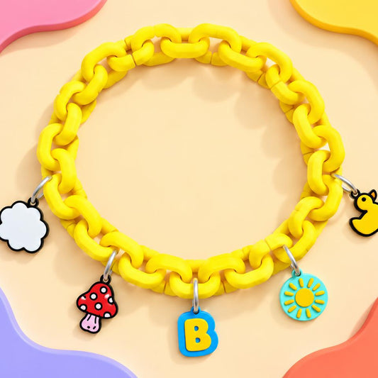 Collar de Eslabones + Charms Personalizables