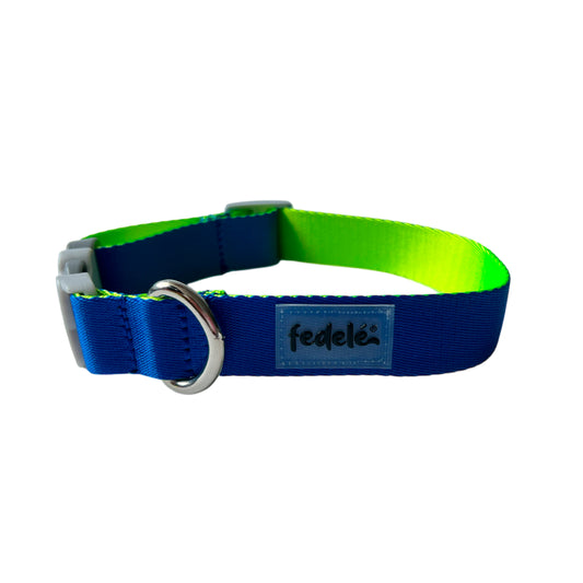 COLLAR BASIC AZUL-NEON